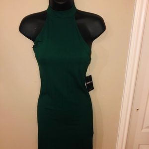 Green Strapless Dress From Forever21